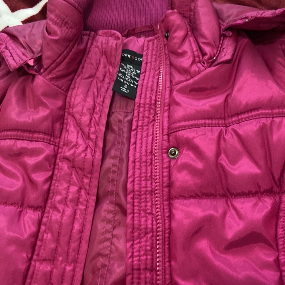 Hot Pink Winter/Fall Vest